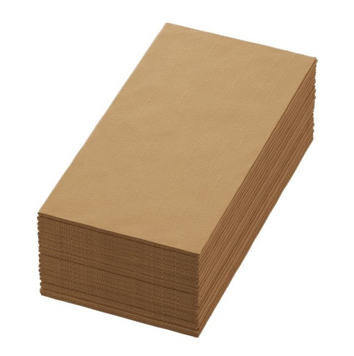 [10723] Middagsserviet, Dunisoft, 1/8 fold, 40x40cm, naturel, (360 stk.)