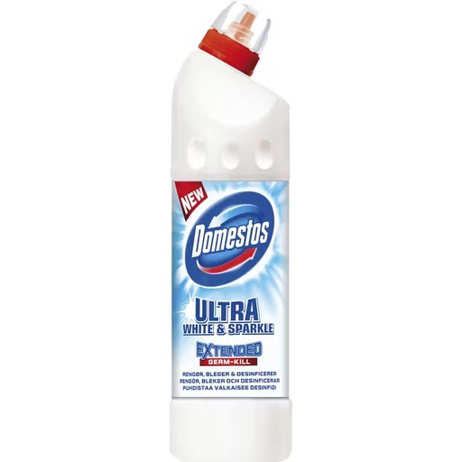 [29992] Toiletrens, Domestos Ultra White & Sparkle, 750ml, (1 stk.)