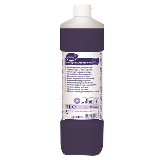 [30000] Universalrengøringsmiddel, TASKI Sprint Ammo Plus, 1L, (1 stk.)