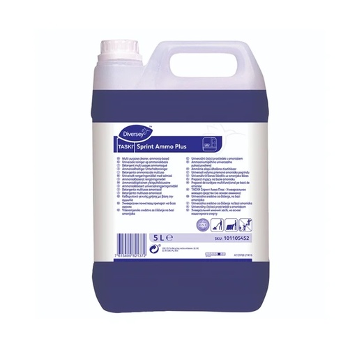 [30001] Universalrengøringsmiddel, TASKI Sprint Ammo Plus, 5L, (1 stk.)