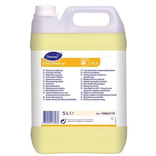 [30006] Fedt- og snavsopløser, Diversey Suma Break up D3.5, 5L, (1 stk.)
