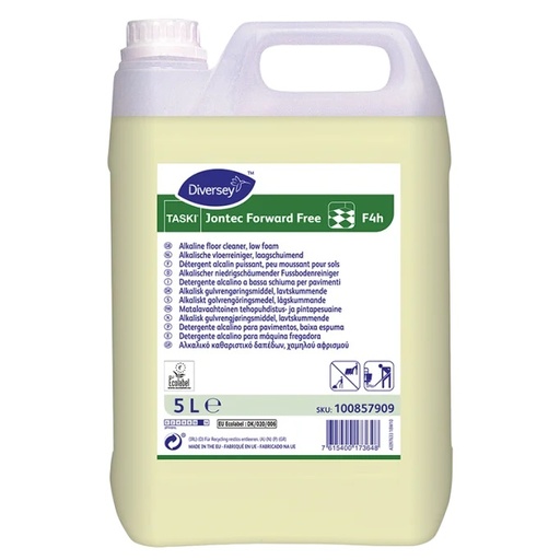 [30007] Gulvrens, TASKI Jontec Forward free F4h, 5L, (1 stk.)