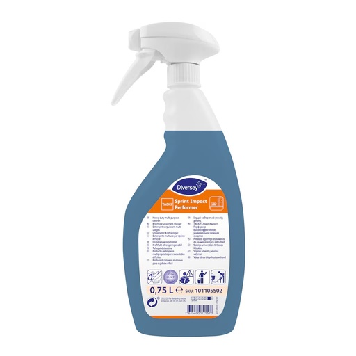 [30010] Grovrengøring, TASKI Sprint Impact Performer, 750ml, (1 stk.)