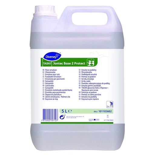 [30017] Gulvbeskyttelse, TASKI Jontec Base 2 Protect, 5L, (1 stk.)