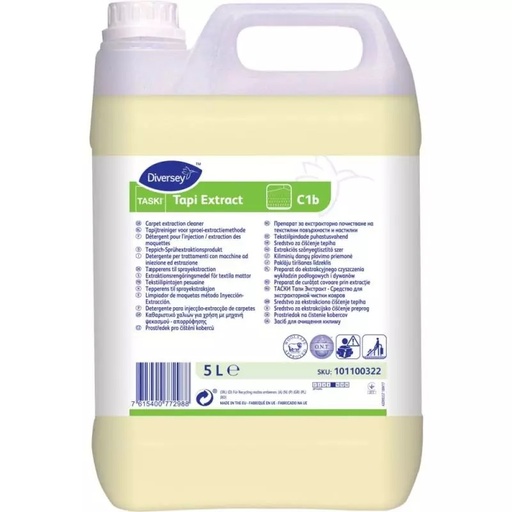 [30029] Tæpperensemiddel, TASKI Tapi Extract C1b, 5L, (1 stk.)