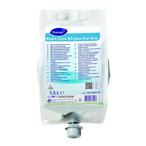 [30098] Universalrengøringsmiddel & glasrens, Room Care R3-plus Pur-Eco, 1.5L, (1 stk.)