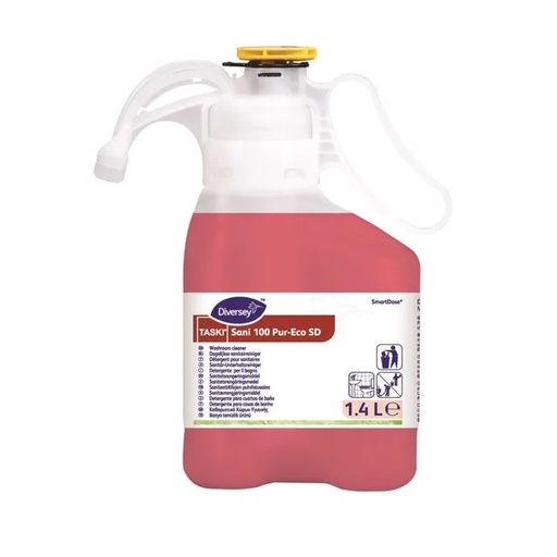 [30102] Sanitetsrengøringsmiddel, TASKI Sani 100 Pur-Eco SD, 1.4L, (1 stk.)