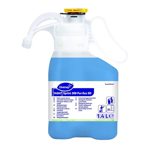 [30103] Universalrengøringsmiddel, TASKI Sprint 200 Pur-Eco SD, 1.4L, (1 stk.)