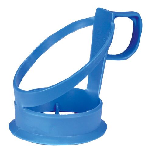 [32071] Kopholder til engangskrus, 6,8 x Ø5,9cm, blå, PP, (500 stk.)
