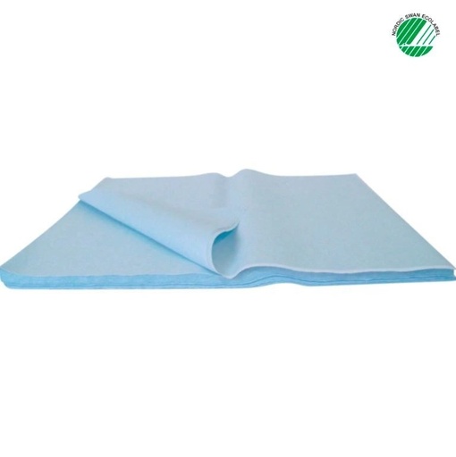 [32106] Tandlægeserviet, patientserviet, Finess Hygiene, 1-lags, 37x38, blå, (3000 stk.)