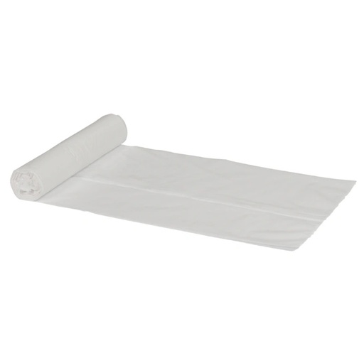 [32168] Spandeposer, 15 l, hvid, HDPE/virgin, 37x50cm, med stjernebund, 15 my (60 ruller á 30 stk, 1800 stk.)