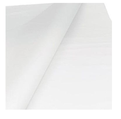 [32307] Stikdug, Bordpapir, 60x60 cm, hvid, (250 stk.)