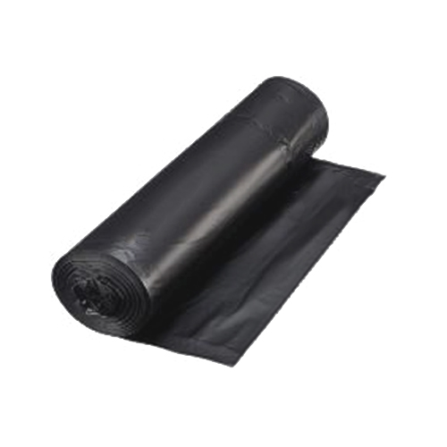 [10702] Sort sæk, 100 l, 70x110cm, LDPE Sort Regen, 55 my (20 ruller á 10 sække, 200 stk.)
