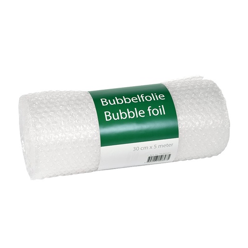 [34473] Boblefolie, bobleplast, 30cm x 5m, (1 stk.)