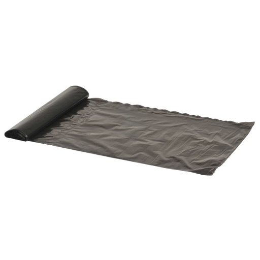 [9507] Spandepose, 30 l, grå, LDPE/virgin, 50x65cm, 32 rullér á 24 stk, (768 stk.)