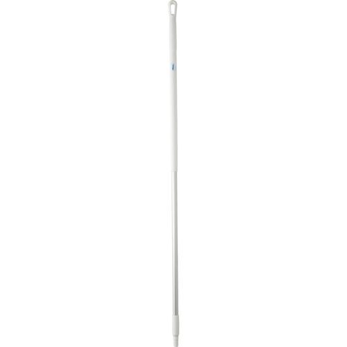 [34670] Skaft med gevind, Vikan, 151cm, Ø3,1cm, aluminium/PP, hvid, (1 stk.)