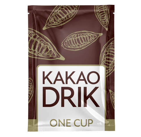 [34674] Kakaodrik/Chokoladedrik, varm, i breve, 14%, 22g/brev (50 stk.) 