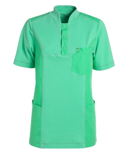 Unisex funktionspolo, forårsgrøn, 65/35% PES/CO, Kentaur, fra XS til 2XL (1 stk.)