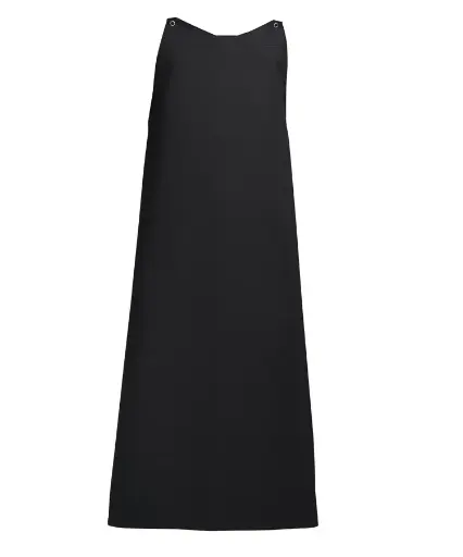[36092] Snap-on forklæde, sort, 65/35% PES/CO, Kentaur, Onesize, (1 stk.)
