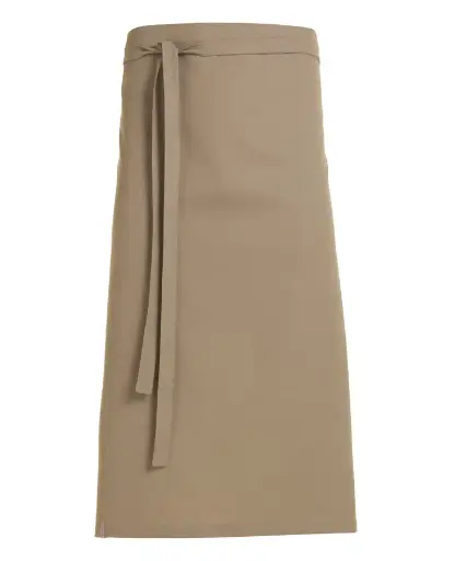 [36096] Tjenerforklæde, mørk sand, 65/35% PES/CO, Kentaur, Onesize, (1 stk.)