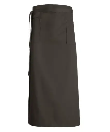 [36100] Forstykke med lommer, sort, 65/35% PES/CO, Kentaur, Onesize, langt, (1 stk.)
