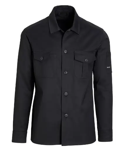 Kokke-/servicejakke, outdoor, sort, 65/35% PES/CO, Kentaur, fra XS til 2XL (1 stk.)
