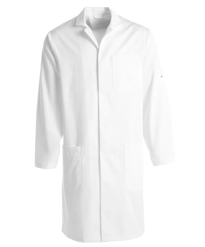 Unisex Kittel, hvid, 65/35% PES/CO, Kentaur, fra XS til 2XL (1 stk.)