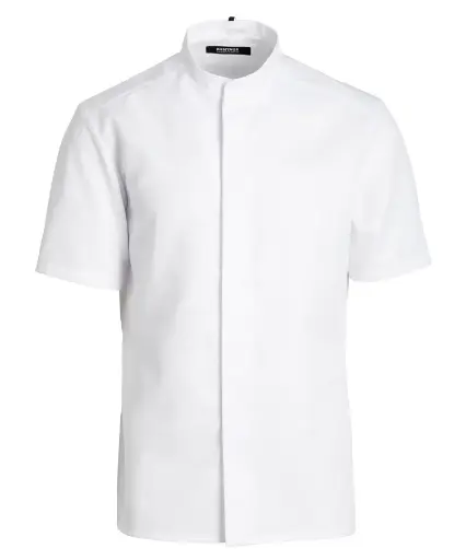 Kokkeskjorte med TENCEL Lyoce, hvid, 50/50% CLY/PES, Kentaur, fra XS til 2XL (1 stk.)