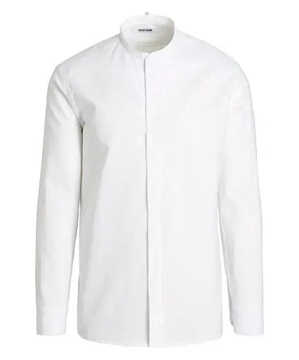 Oxford herreskjorte modern fit, hvid, 60/40% CO/PES, Kentaur, fra XS til 2XL (1 stk.)