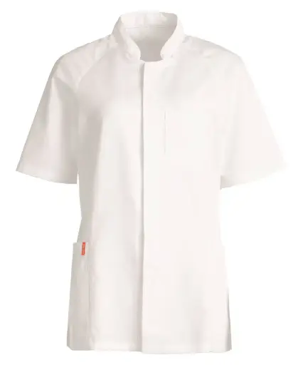 Unisex skjorte, hvid, 50/50% CLY/PES, Kentaur, fra 2XS til 2XL (1 stk.)