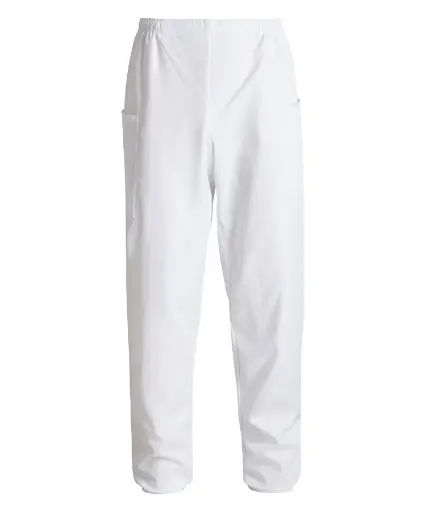 Cargo pants - Comfy fit, hvid, 50/50% CLY/PES, Kentaur, fra 2XS til 2XL (1 stk.)