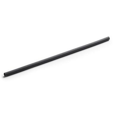 [36742] Sugerør, Ø6mm, 23cm, charcoal sort, uden knæk, (250 stk.)