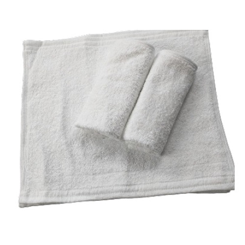 [38225] Vaskeklud, hvid, 30x30cm, 100% bomuld, 400 g/m2, (200 stk.)