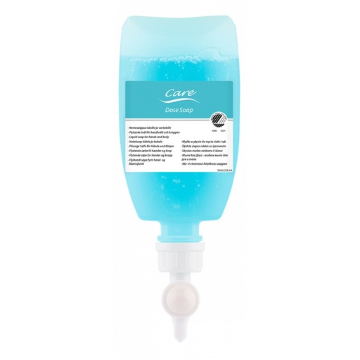 [38746] Krop- & håndsæbe, Kiilto Pro, Care Dose Soap, 400 ml, svanemærket, (1 stk.)