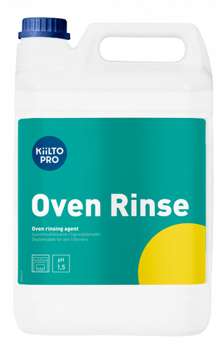 [38804] Ovn- og grillrengøring, Kiilto Pro, Oven, Rinse, 5L, (1 stk.) 