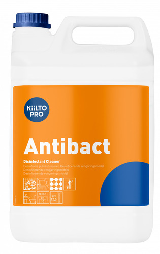 [38809] Desinfektion, Kiilto Pro, Antibact, 5L, (1 stk.)