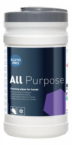 [39047] Industri wipes, Plum, All Purpose, 100 wipes, (1 stk.)