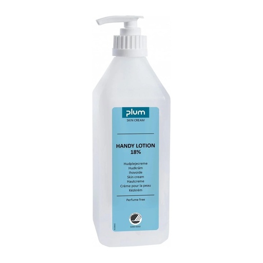 [39053] Hudplejecreme, Plum 2606, Handy Lotion 18%, 600 ml, pumpe, svanemærket, (1 stk.)