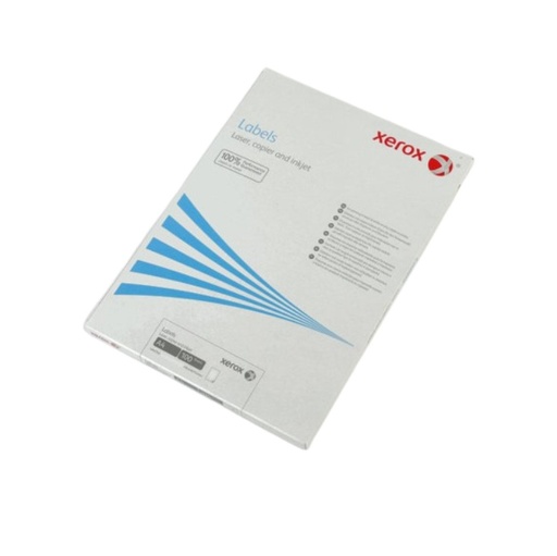 [39305] Multilabels, Xerox, 38x21mm, (65stk/ark, 100 ark/æske = 6500 stk.)
