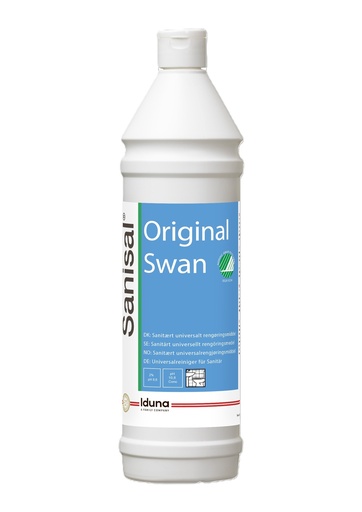 [39321] Sanisal Original, Iduna, Svanemærket, Sanitetsrengøring, 1-Liter (1 stk.)