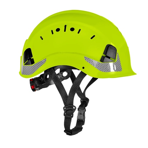 [39438] HjelmIQ, med skruejustering, excl. Visir til HelmIQ, hi-viz gul, (1 stk.)