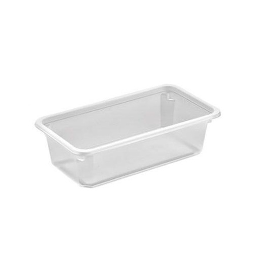 [39460] Plastbakke, Kageboks, K2182-1F, 1-rum, 605 ml, 17,9x9,8x5 cm, PP, Klar, (608 stk.)