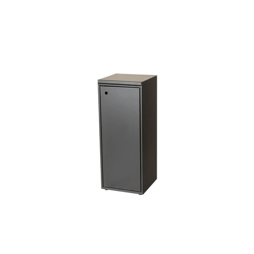 [40516] Affaldsspand, 100 ltr., m/ låge, lukket, (1 stk.)