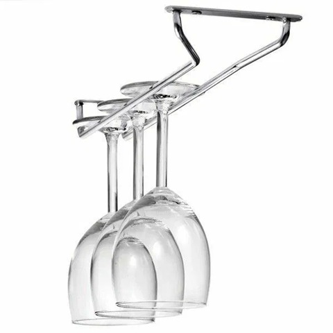 [40751] Glasophæng til loft, 61cm, rustfrit stål, Beaumont, (1 stk.) 
