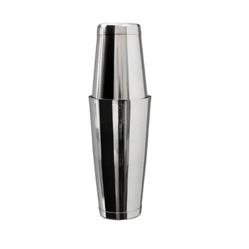 [40753] Boston shaker tin, 80cl, metal, Ø9,4x17,6cm, Beaumont, (1 stk.)