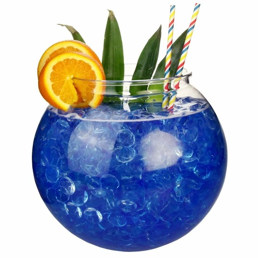 [40771] XL Drinksbowle, 5 ltr, Ø22x18,5cm, klar plastik, (1 stk.)