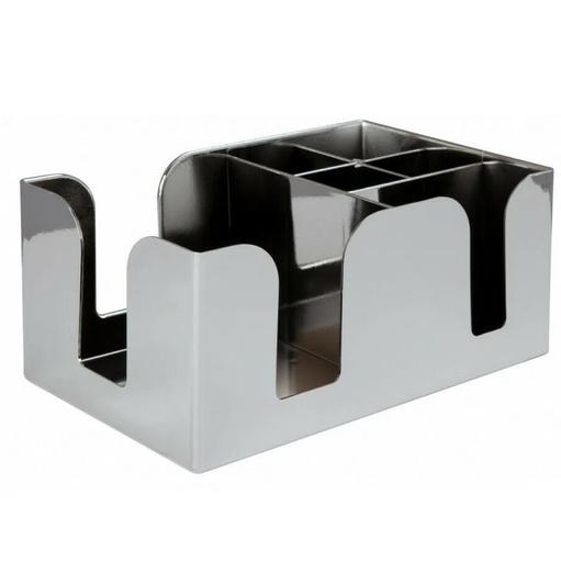 [40775] Bar caddy, grå, rustfrit stål, Beaumont, (1 stk.)