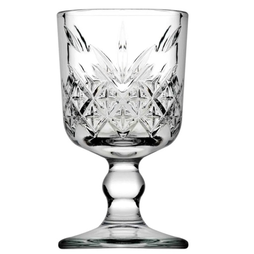 [40806] Likørglas, 6 cl, klar med mønster, glas, Timeless, Pasabahce, (12 stk.)