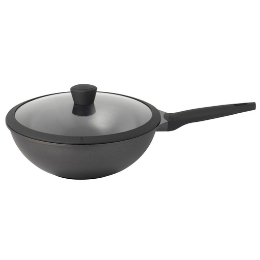 [41031] Wok pande med låg, Ø30 cm, PFAS-fri keramisk non-stick, SOLA Ceramic Deluxe, (1 stk.)