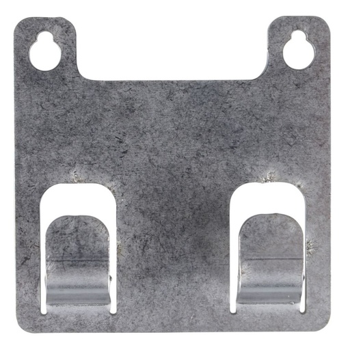 [41066] Vægophæng til toiletbørste, 5x5cm, rustfrit stål, (1 stk.)